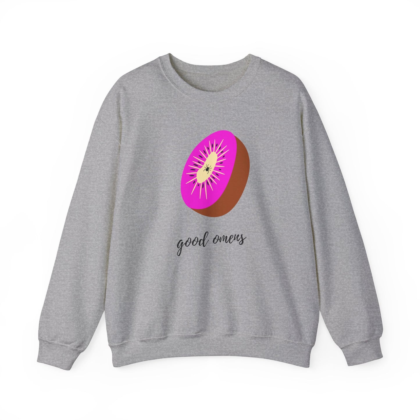 Pink Kiwi, Good Omens Collection Sweatshirt