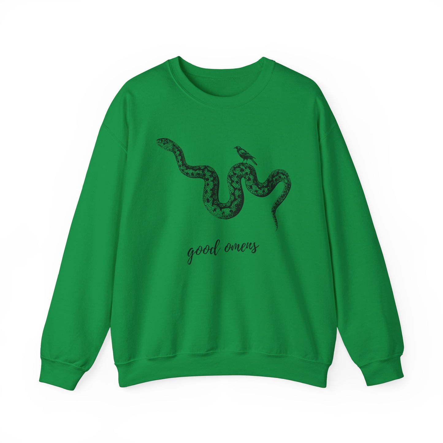 Bird and Snake Good Omens Collection Sweatshirt