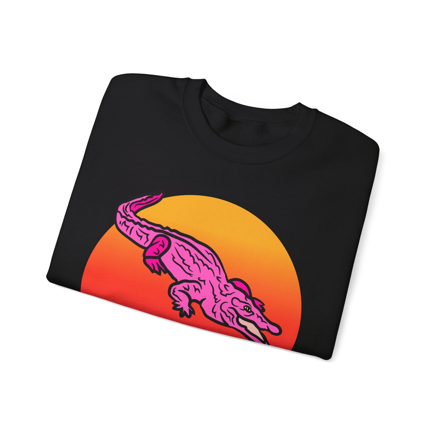 Pink Crocodile, Good Omens Collection Sweatshirt