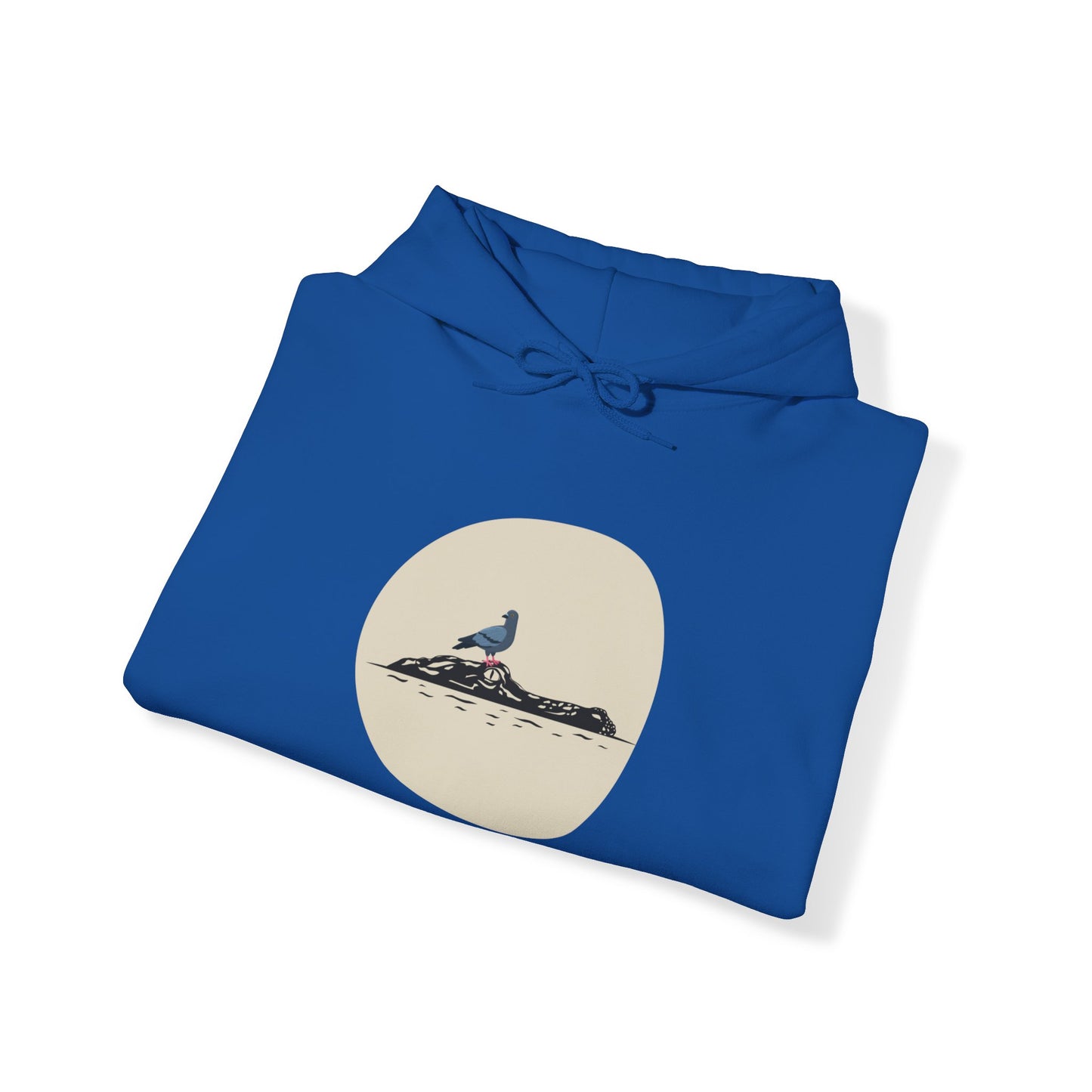Pigeon Riding a Gator Unisex Hoodie