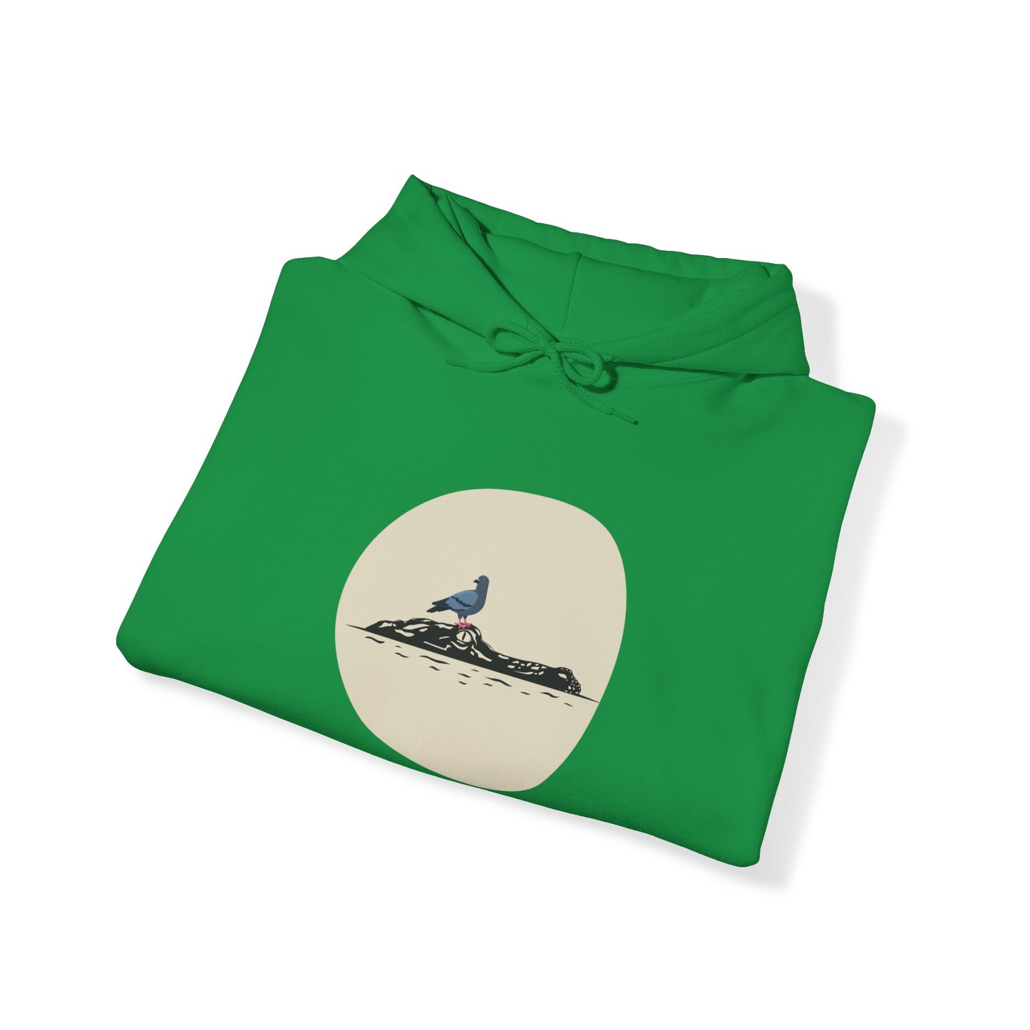 Pigeon Riding a Gator Unisex Hoodie