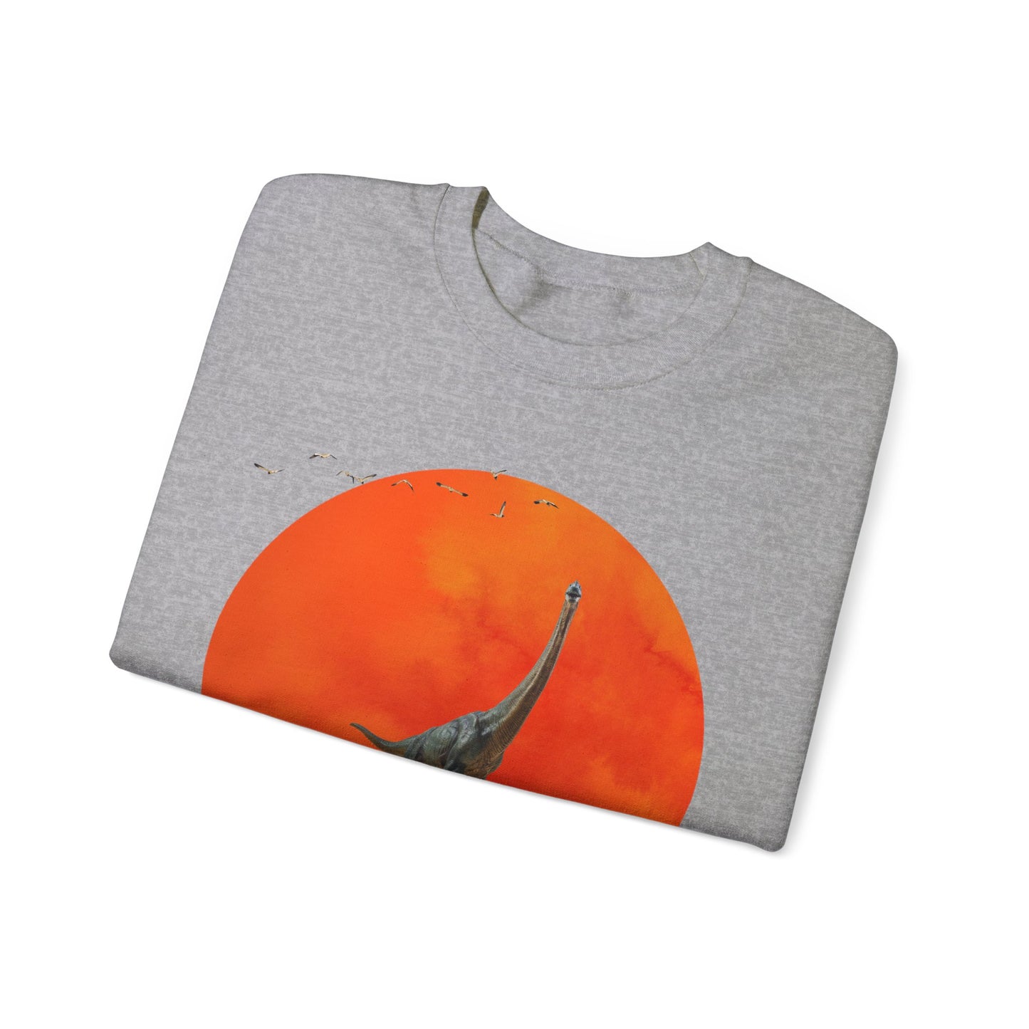 Veggie Lover Herbivore Dinosaur Crew Neck Sweatshirt