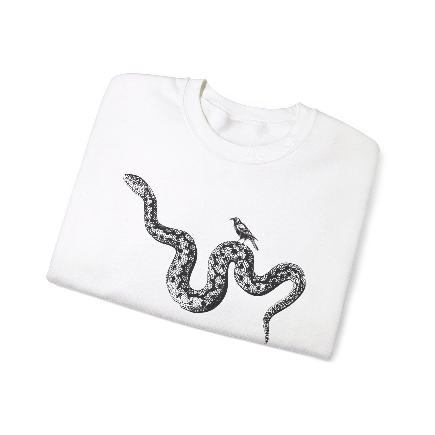 Bird and Snake Good Omens Collection Sweatshirt
