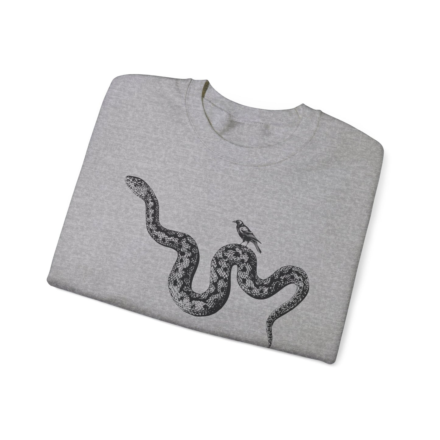 Bird and Snake Good Omens Collection Sweatshirt