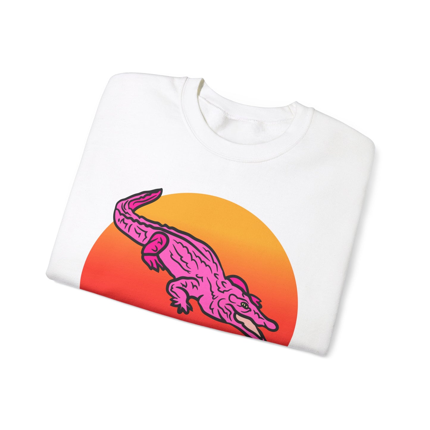Pink Crocodile, Good Omens Collection Sweatshirt