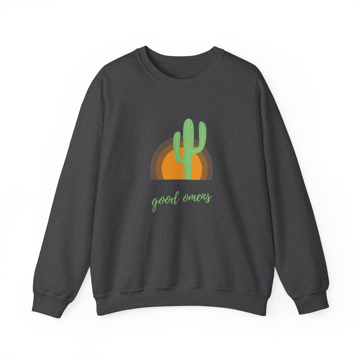 Cactus Sunset, Good Omens Collection Sweatshirt