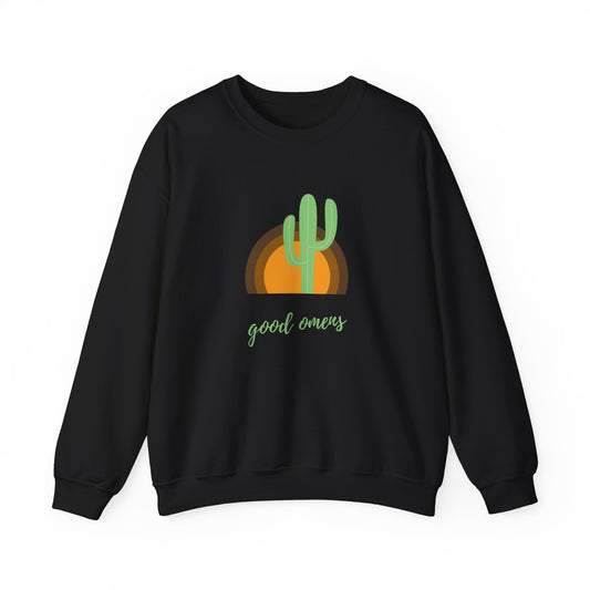 Cactus Sunset, Good Omens Collection Sweatshirt