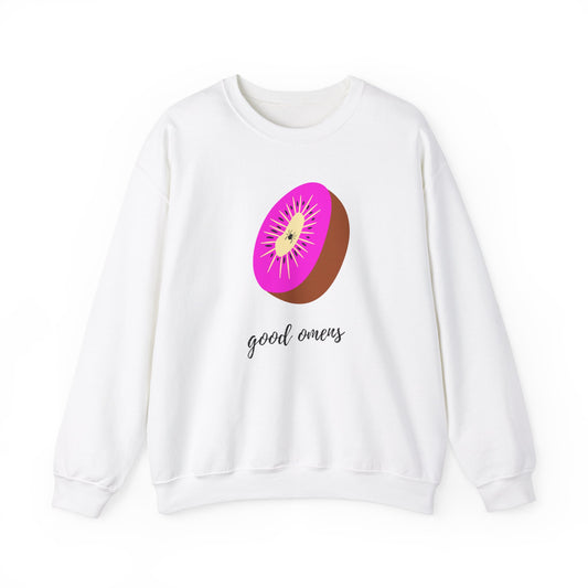 Pink Kiwi, Good Omens Collection Sweatshirt