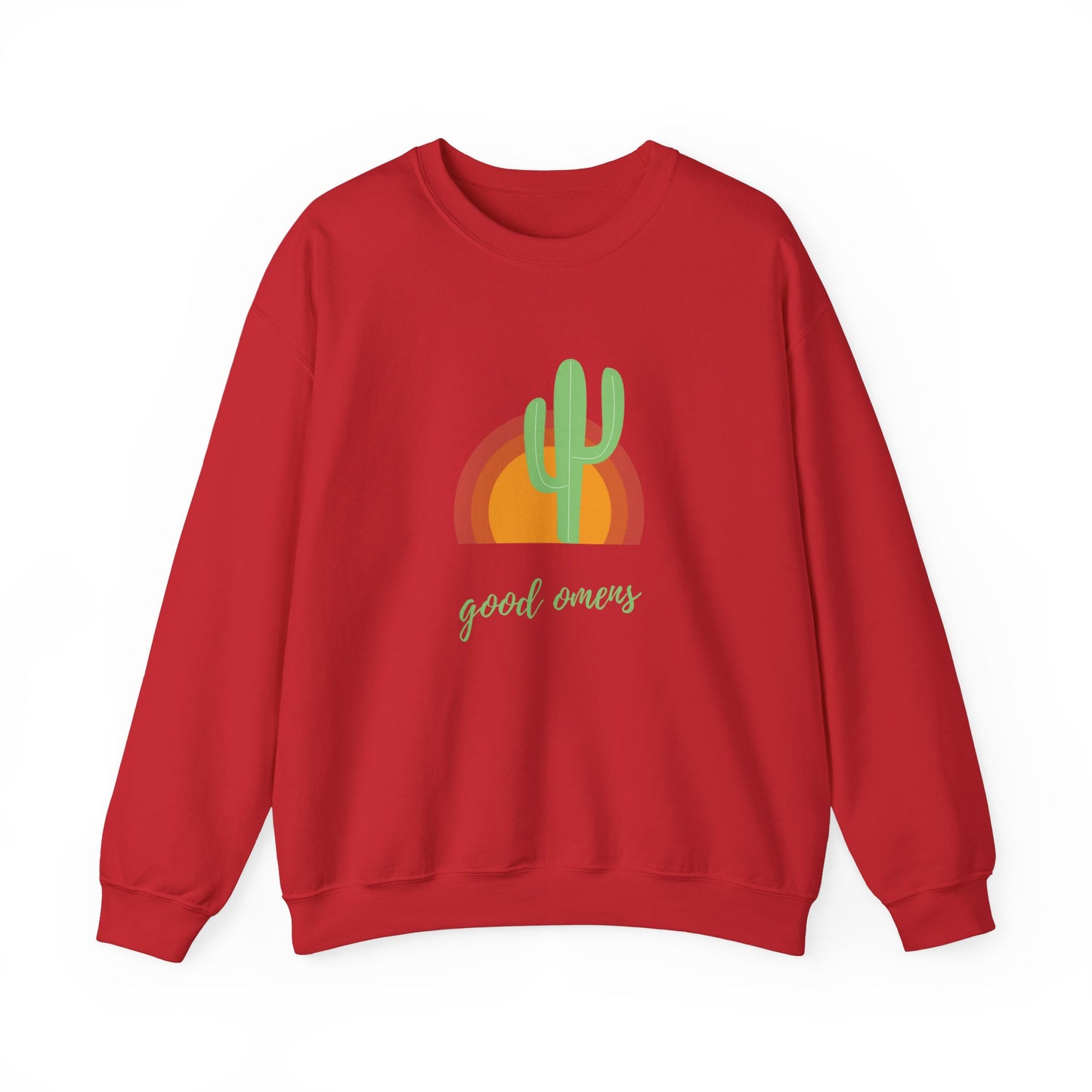 Cactus Sunset, Good Omens Collection Sweatshirt