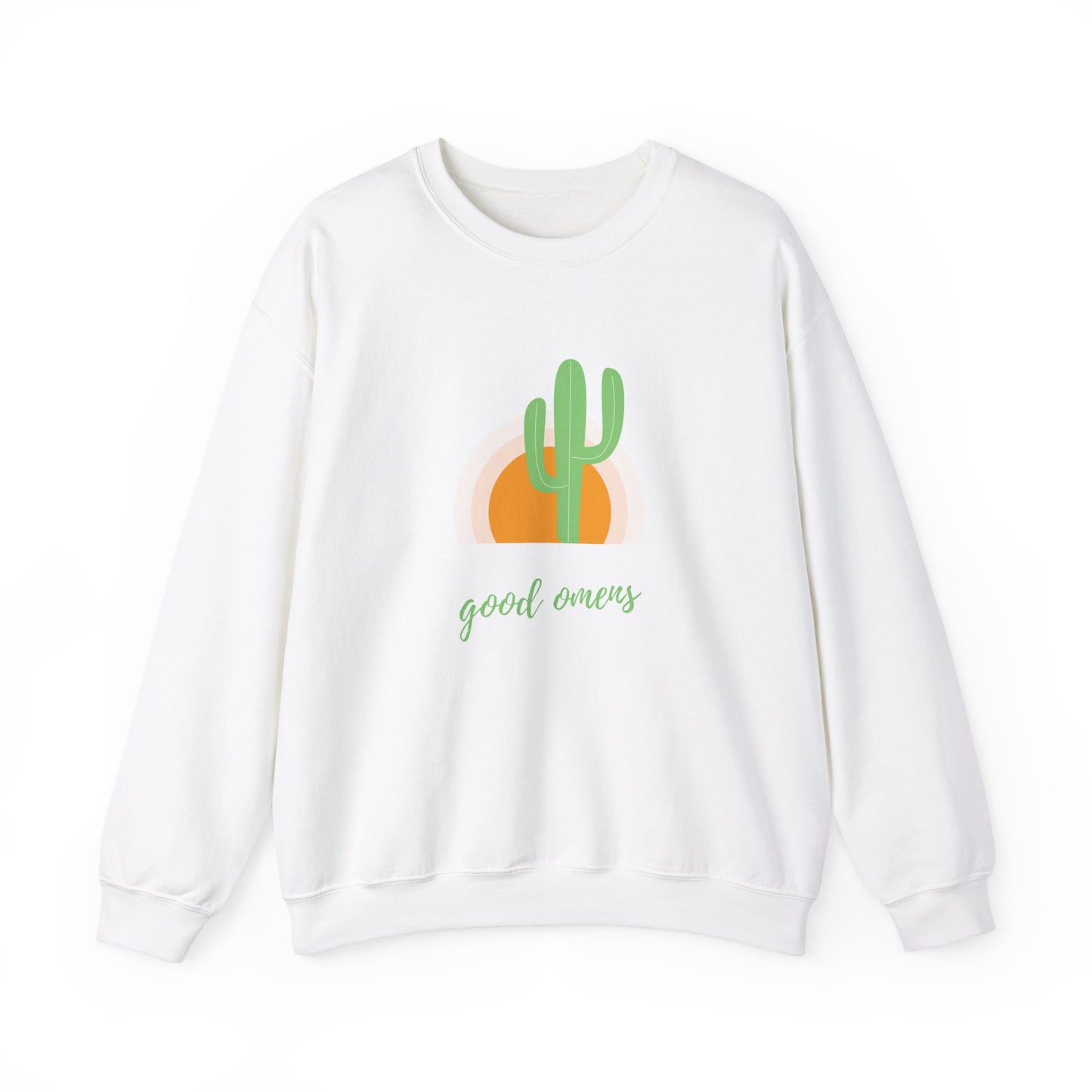 Cactus Sunset, Good Omens Collection Sweatshirt