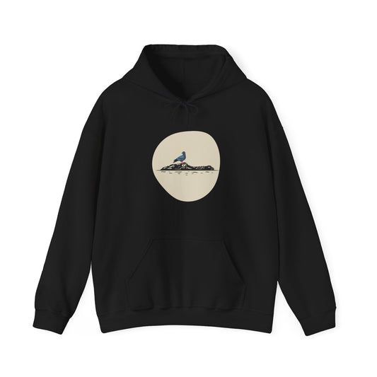 Pigeon Riding a Gator Unisex Hoodie