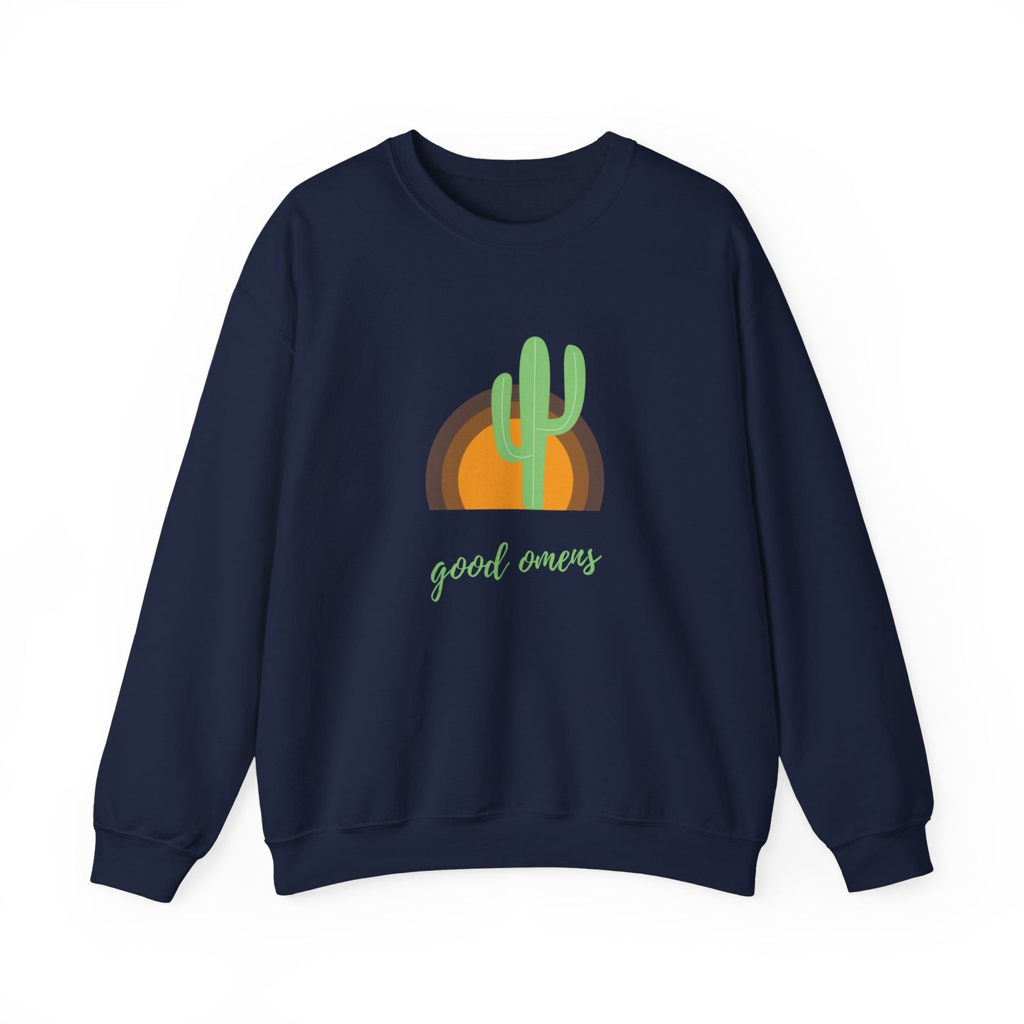 Cactus Sunset, Good Omens Collection Sweatshirt